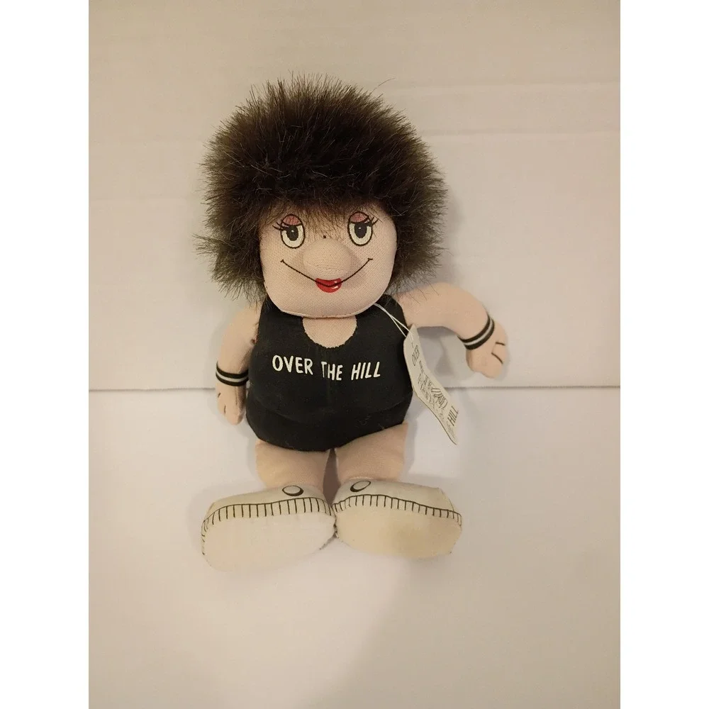 Vintage Russ Berrie Over The Hill Plush‎ Doll Novelty Collectible No. 690
